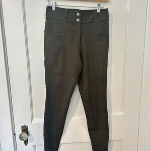 Free Ride Equestrain Olive Green Women's Pro Breeches